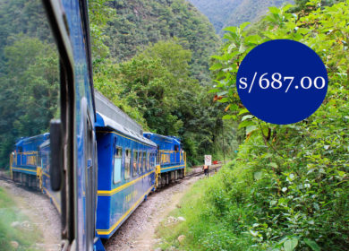 Machupicchu en tren – 2 días 1 noche